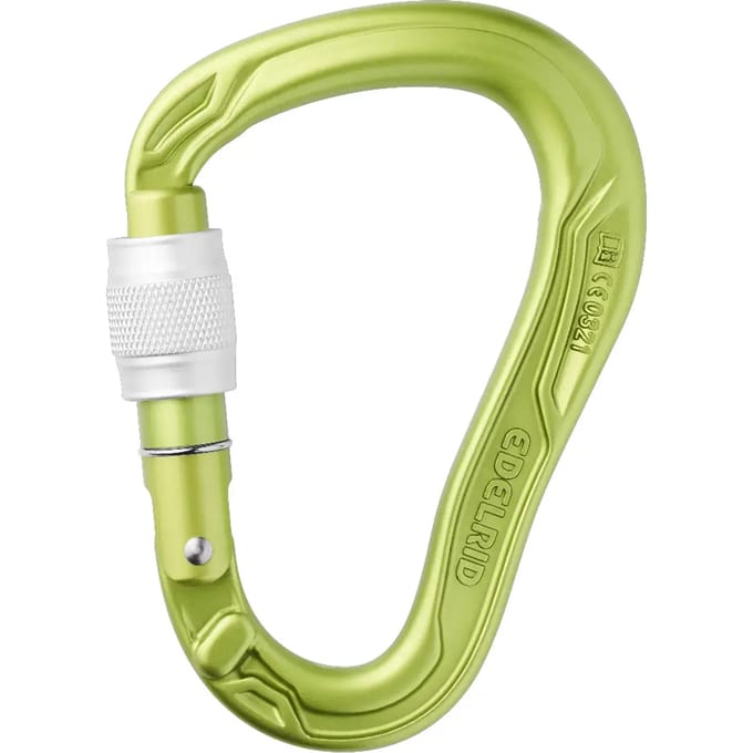 Edelrid Hms Bullet Screw Karabijnhaak Groen