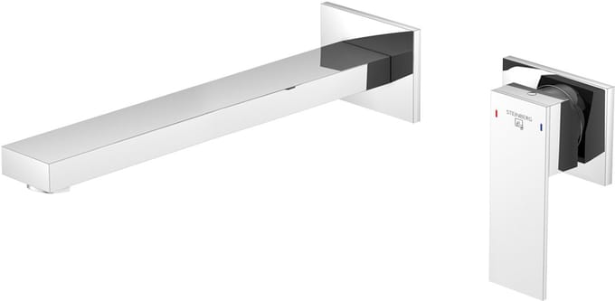 Wandmengkraan Steinberg 160 chroom 250mm uitloop