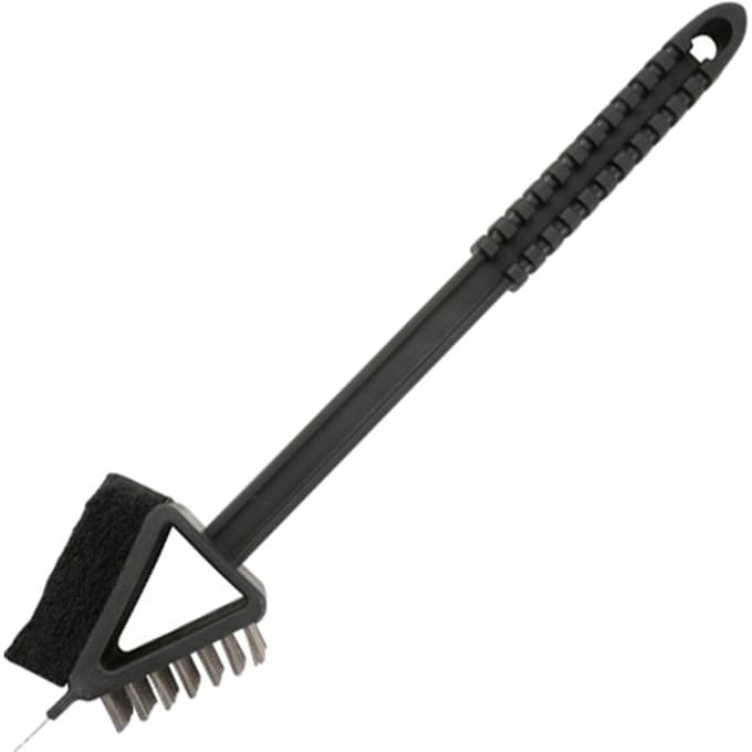 EDM Barbecue Reinigingsborstel - 3 in 1 - 37 cm - RVC en PVC