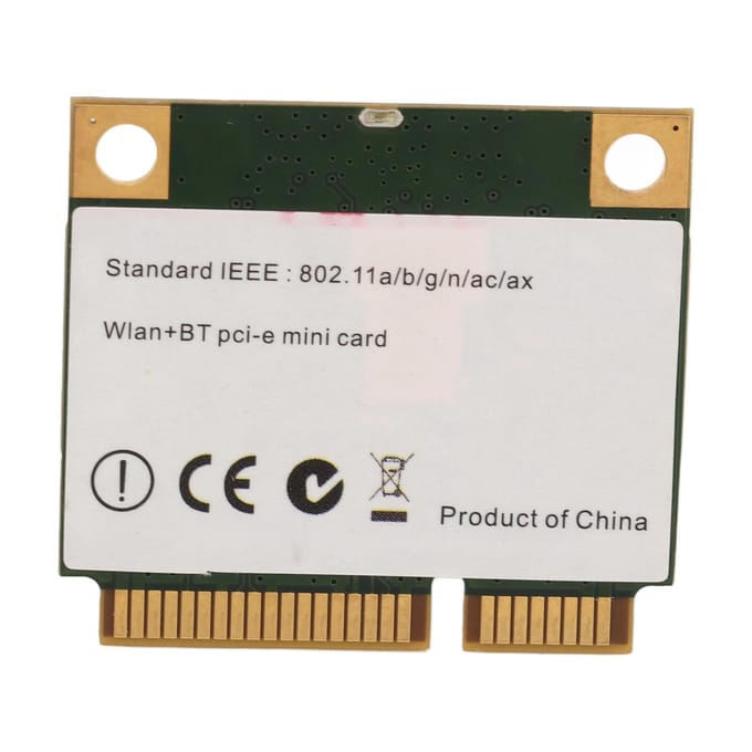AX1800H Wifi 6-kaart 2,4 GHz 5 GHz dual-band Bluetooth 5.2 Mini PCIE-interface WiFi-adapter voor white