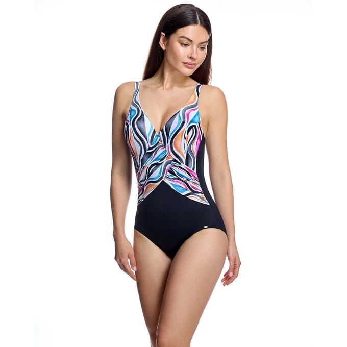 Dames Badpak met Kruis Neklijn W260270