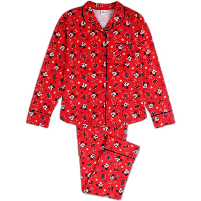 Kerst pyjama met lange mouwen voor kinderen Disney Mickey