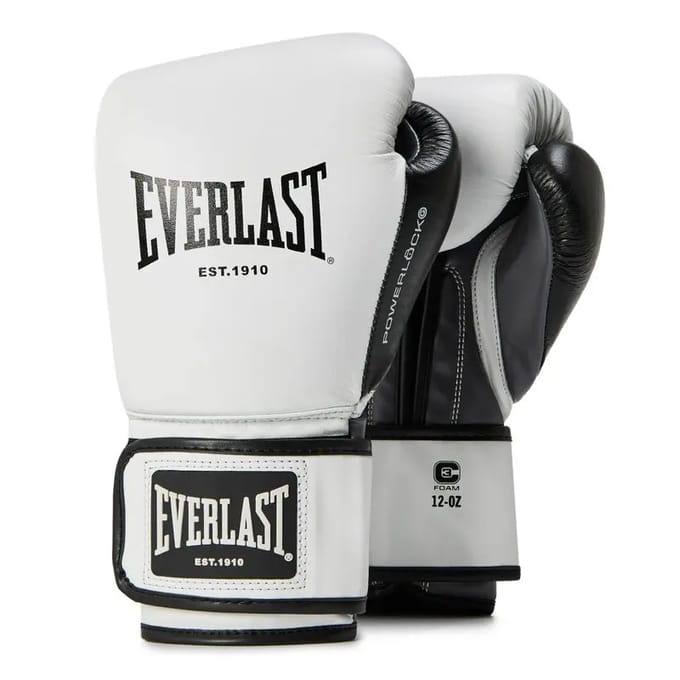 KICKBOXEN Training Handschoenen met Klittenband Sluiting Everlast Powerlock OG