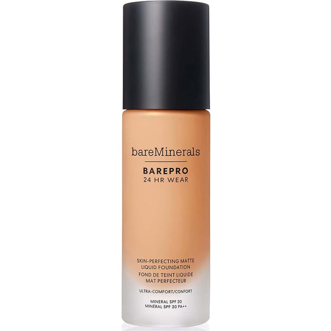 bareMinerals Barepro 24Hr Matte Comfort Liquid Foundation Mineral Spf20 30ml (various shades) - Med. 30 Warm