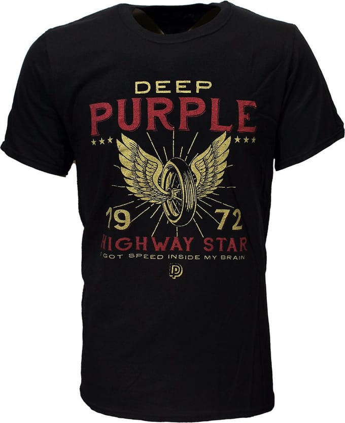 Deep Purple Highway Star T-Shirt - Officiële Merchandise - XXL
