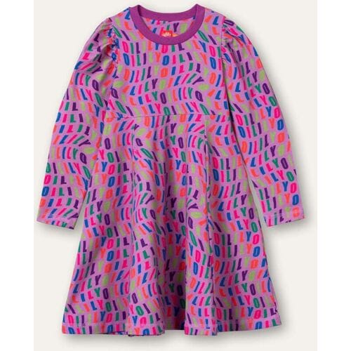Oilily Dearest Jurk- maat152/12yr Holly Berry