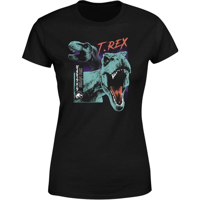 Jurassic Park T-REXES Women's T-Shirt - Zwart - M