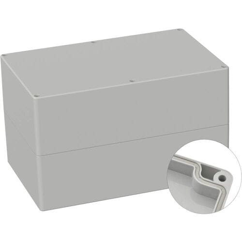 TRU COMPONENTS TC-9065716 Industriële behuizing 250 x 160 x 150 ABS Grijs-wit (RAL 7035) 1 stuk(s)