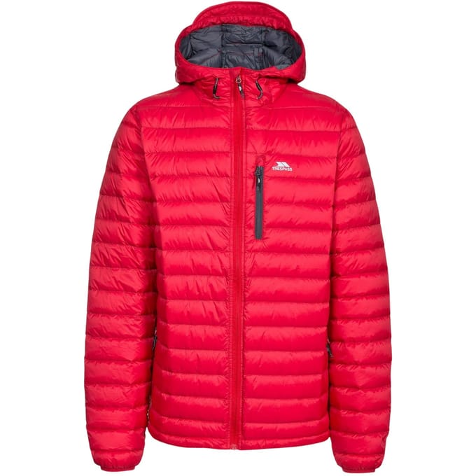 Trespass Digby-donsjack voor heren (Rood)