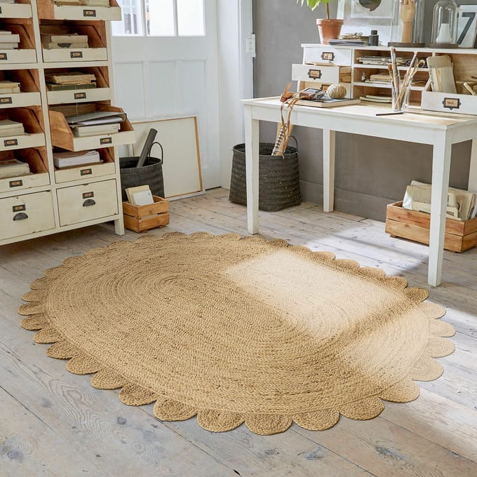 LOBERON Vloerkleed Ferce bruin
