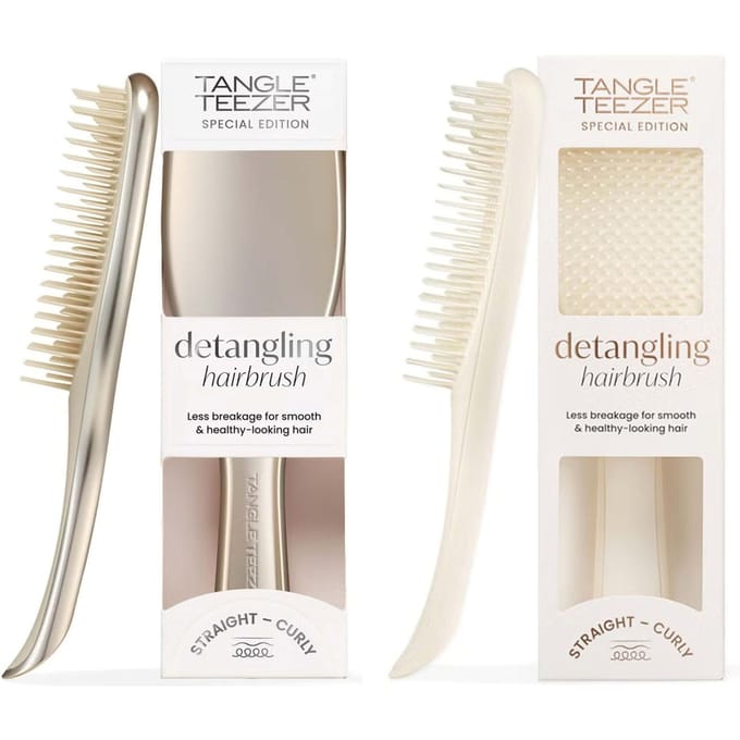 Tange Teezer MS + Matte PC: Tangle Teezer - Naughty or Nice Bundle - Sparkle & Smooth