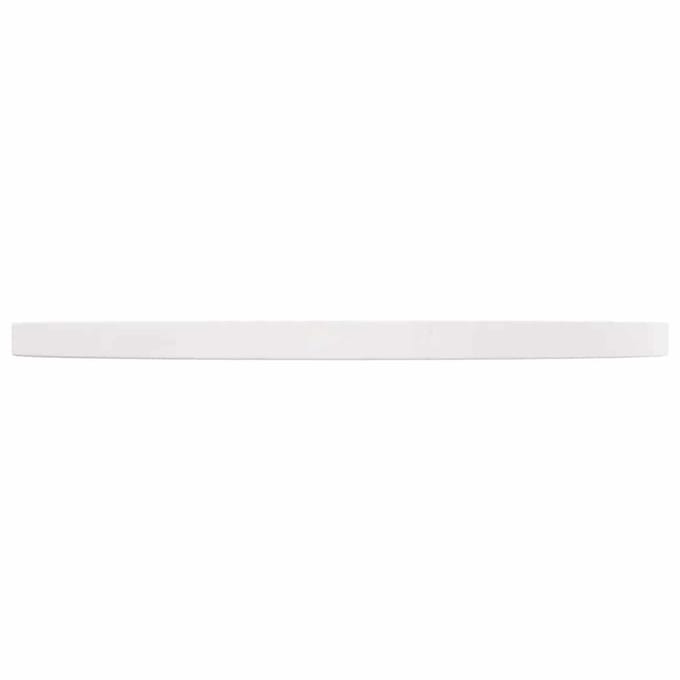 vidaXL - Tafelblad - Ø60x2,5 - cm - massief - grenenhout - wit