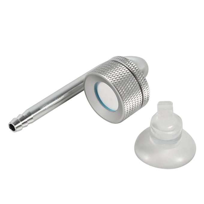 Aluminiumlegering Kooldioxide Diffuser Verstuiver Aquarium Benodigdheden Aquarium Apparatuur Zilver zilver