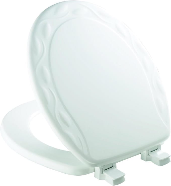 Toiletzitting - Toiletdeksel - Badkamer Vernieuwen - Standaard Model - Rond - Wit