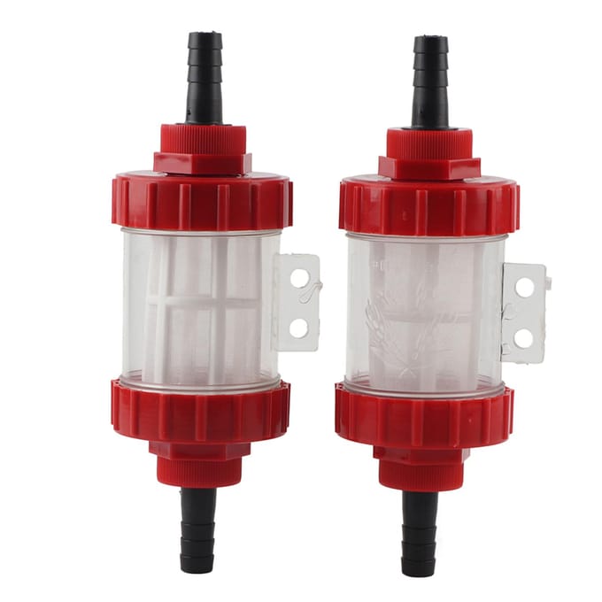 G1/2   Inline Gaasfilter Waterpomp Transparant Filter Tuinirrigatie Connector Hoge Doorstroming