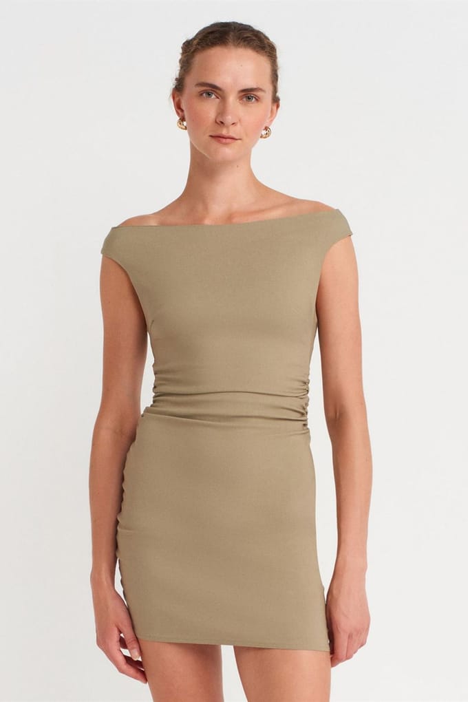 Bodycon Mini Bardot Jurk