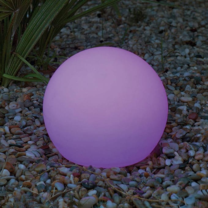Newgarden Buly LED lamp op zonne-energie, bolvormig, IP65, Ø 60 cm