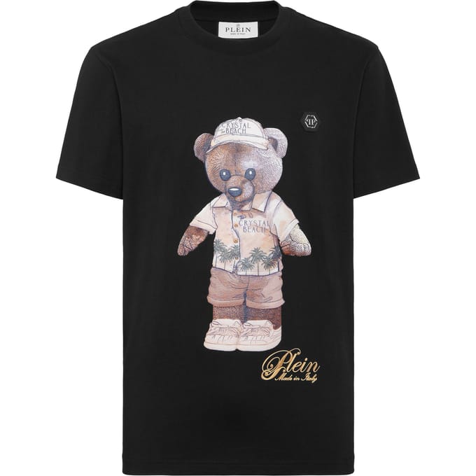 Round Neck T-Shirt Teddy Beach