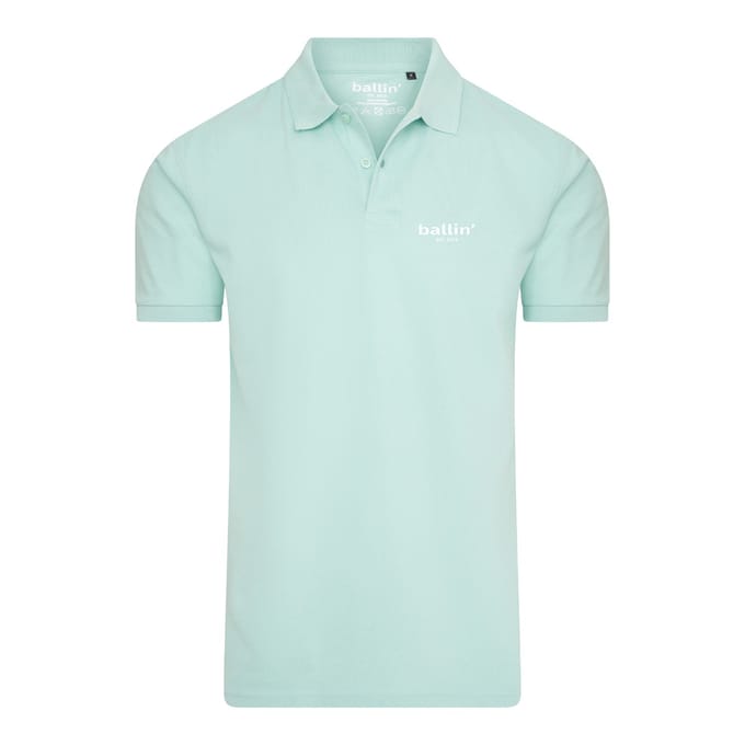 Ballin Est. 2013 - Heren Polo SS Basic Polo - Groen - Maat S