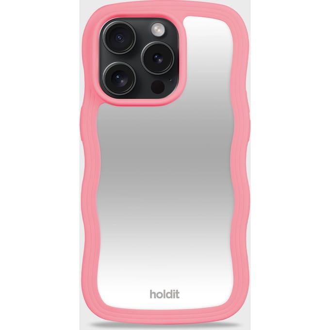 Wavy Case Rouge Pink/Mirror iPhone 15 Pro