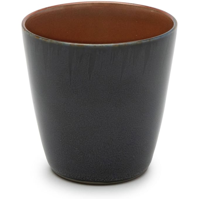 Serax Terres de Rêves by Anita Le Grelle Beker - S -  D7x7,5 cm - Dark blue/rust