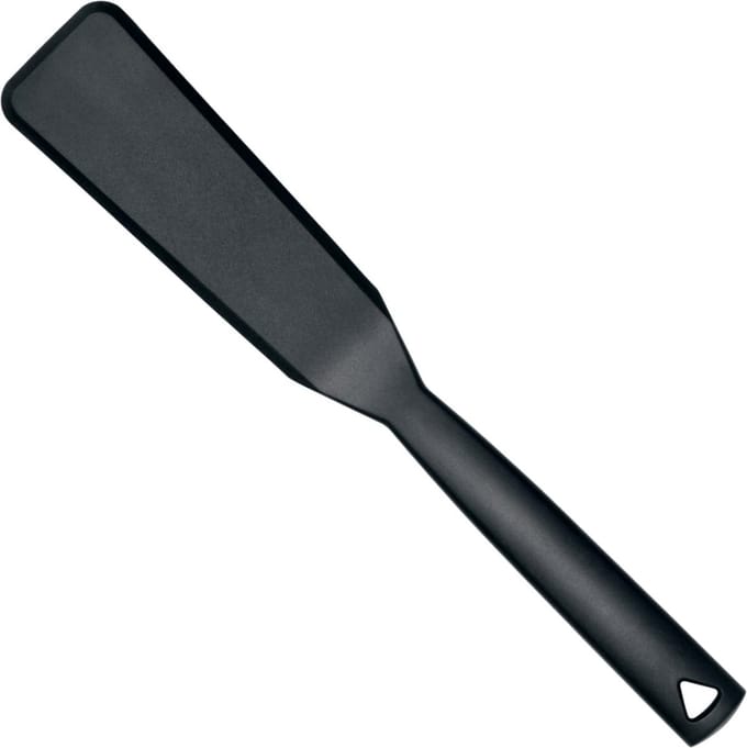 Triangle Hittebestendige Nylon Spatel met Ophangsysteem – 30 cm – Zwart