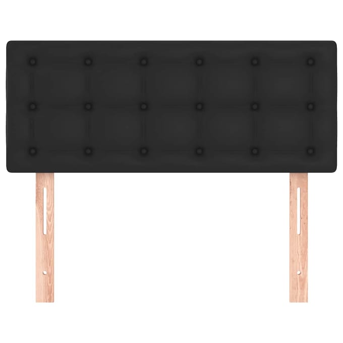 vidaXL - Hoofdbord - 90x5x78/88 - cm - kunstleer - zwart