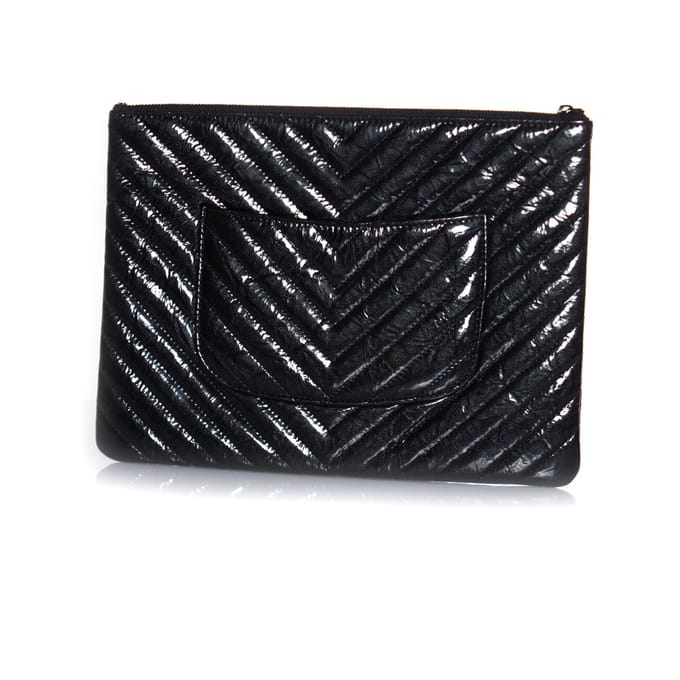 patentleren chevron rits O-case