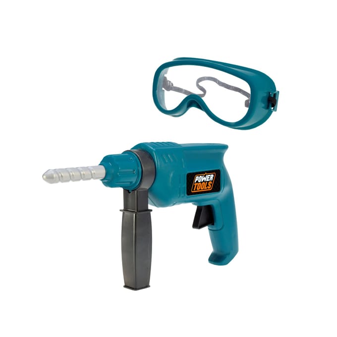 Power Tools Boor met Veiligheidsbril