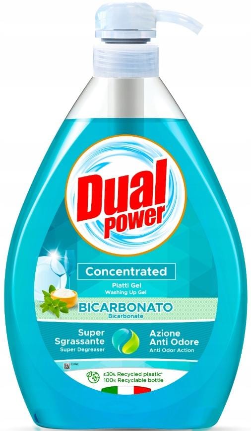 Dual Power Liquide Vaisselle Bicarbonate 1L