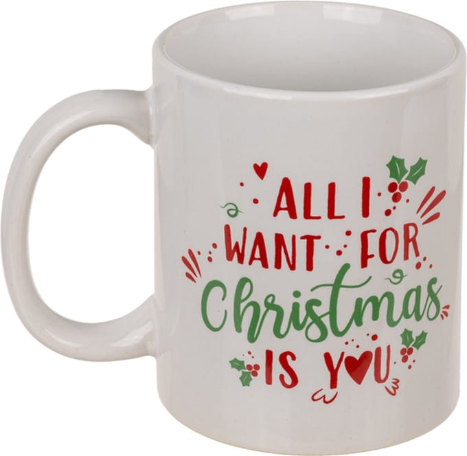 Mok kerst All I want for Christmas is you