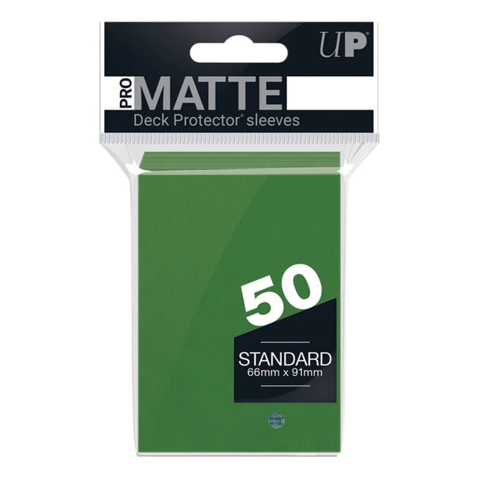 Speelgoed | Kaartspel - Sleeves Pro-Matte Green D12