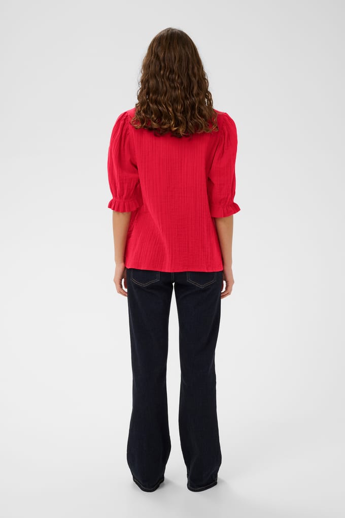 Blouse met korte mouwen CUtala Blouse met korte mouwen Relaxed fit