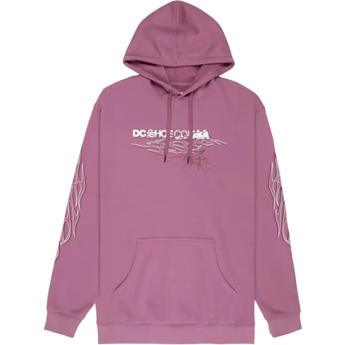 Hoodie DC Shoes Side Flame