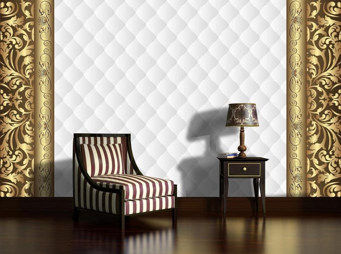 Poster | Goud | 104 x 70,5 cm