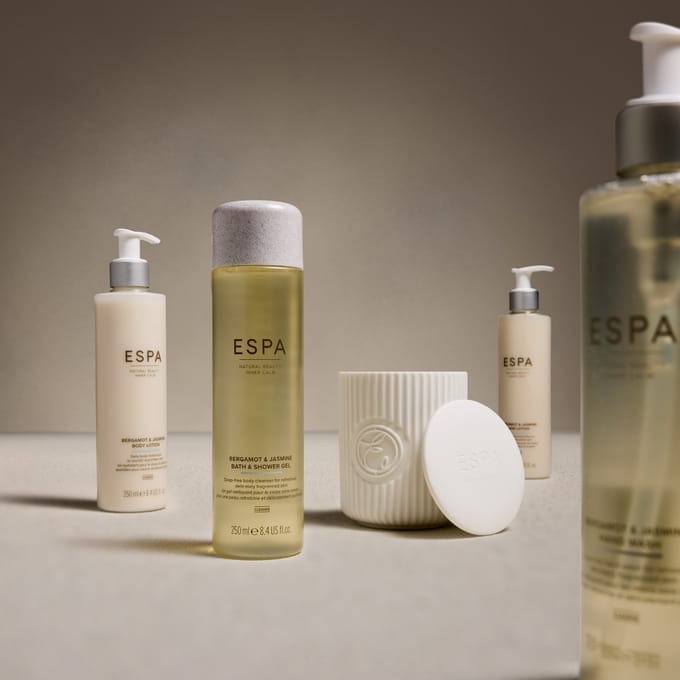 ESPA Bergamot and Jasmine Hand Care Collection
