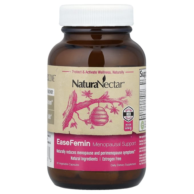 NaturaNectar, Izfemin, Soutien Ménopause, 30 Capsules Végétales