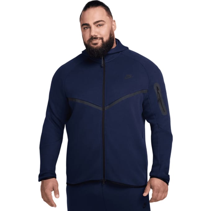 Nike Tech Fleece Hoodies Heren - Blauw - Maat XXL