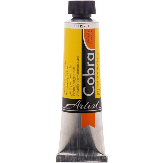 Olieverf - #283 Permanentgeel Licht - Cobra - 40ml