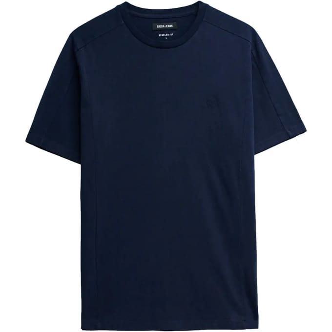 T-shirt met textuur logo Salsa Jeans