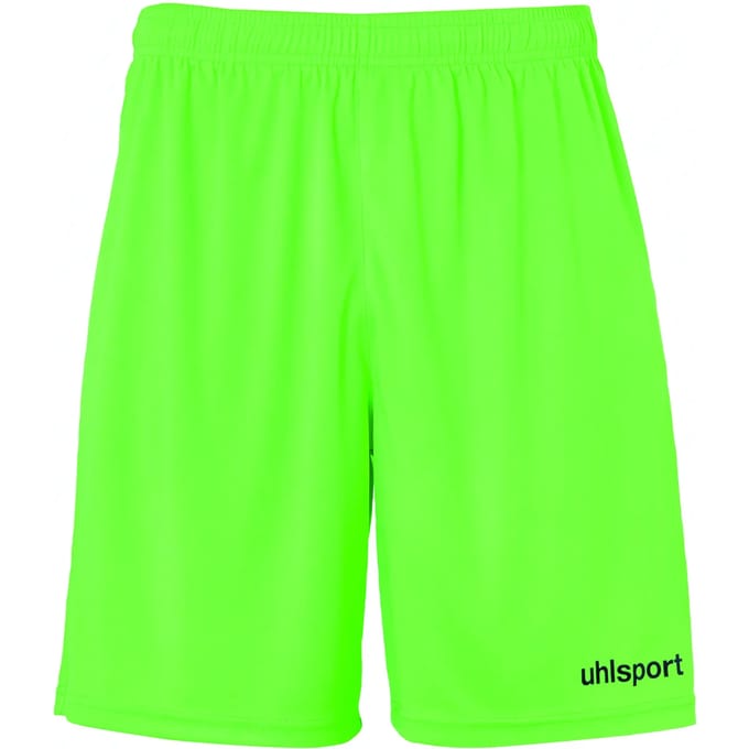 Uhlsport Center Basic Short Heren - Flash Groen / Zwart | Maat: XL