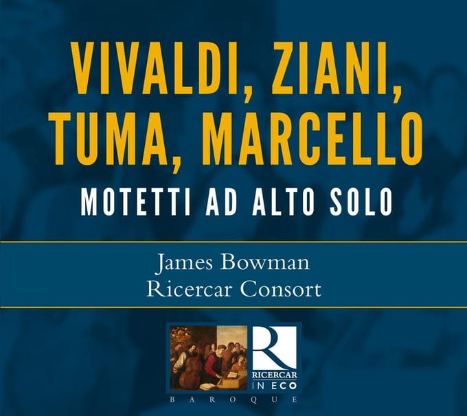 James Bowman, Ricercar Consort - Motetti Ad Alto Solo (CD)