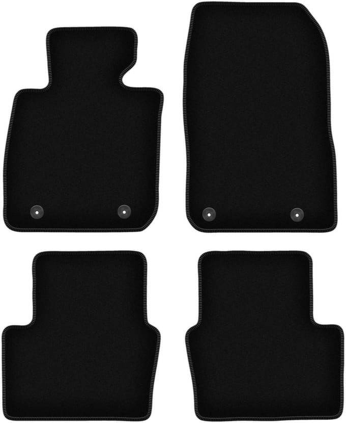 BASIC zwarte velours matten voor: Mazda CX-3 crossover (2015-)