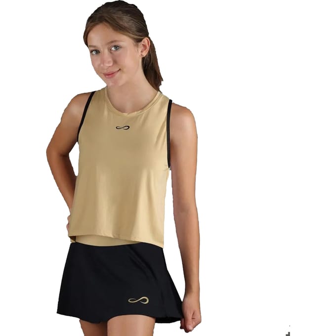 Endless Court Tanktop Dames-Goud