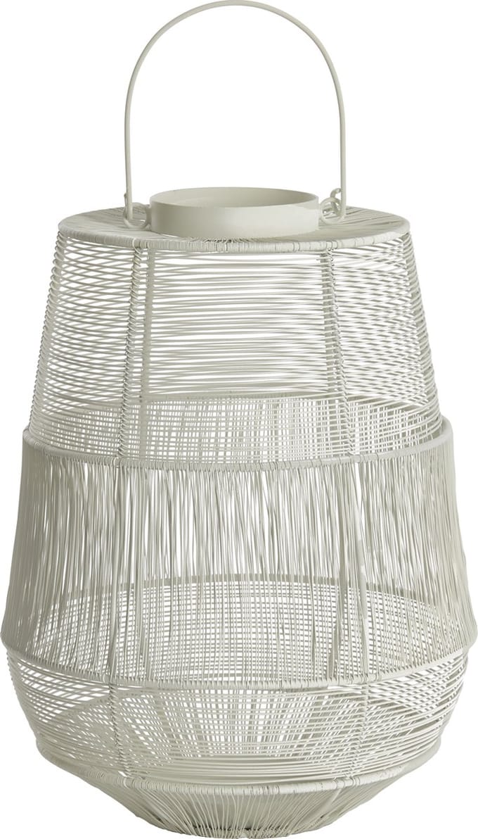 Light&living Windlicht Ø28x38 cm MOTIJO crème