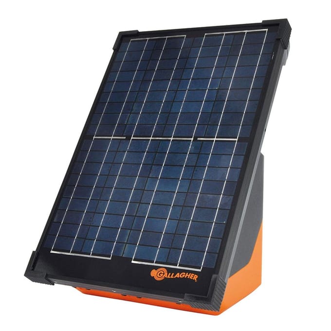 Gallagher S200 Solar Schrikdraadapparaat Incl. 2 Batterijen - Voor zware zonne-aangedreven systemen