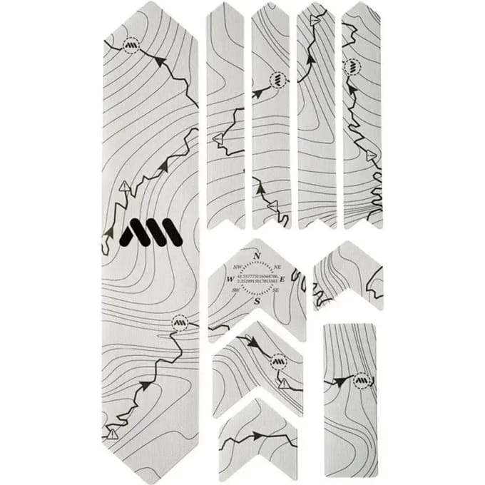 Fiets frame protectiekit All Mountain Style Extra Tracks
