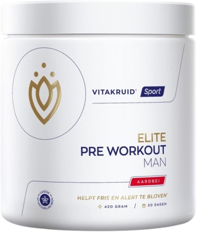 Vitakruid Elite pre workout man 420 Gram
