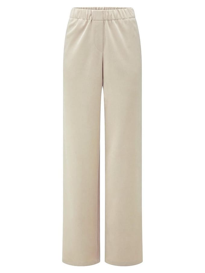 Broek Van Peter Hahn beige