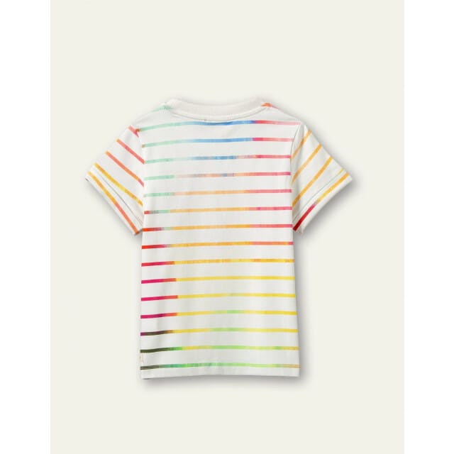 Oilily Tuk - T-Shirt - Jongens - Wit - 110/5yr